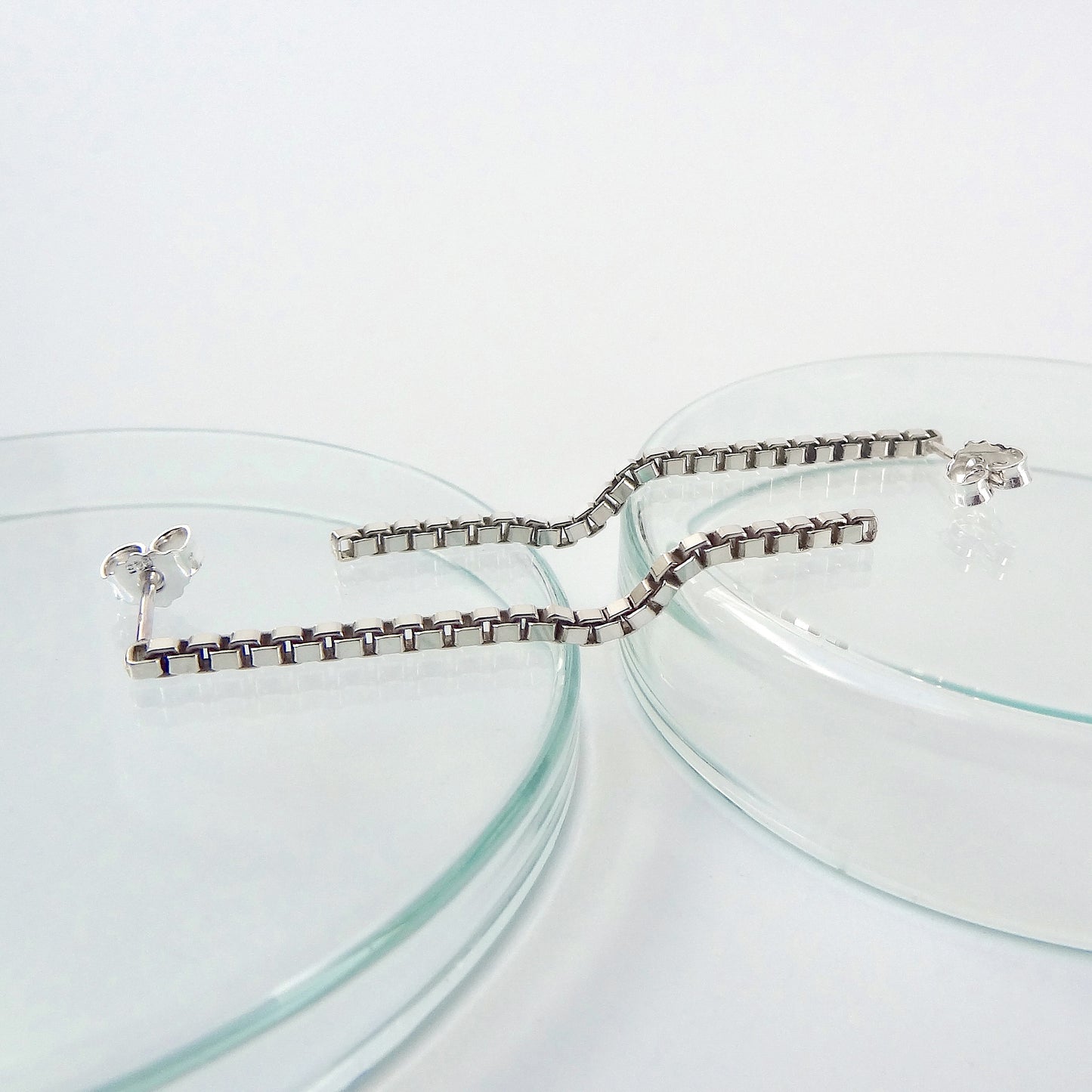 Tova | chain line earrings