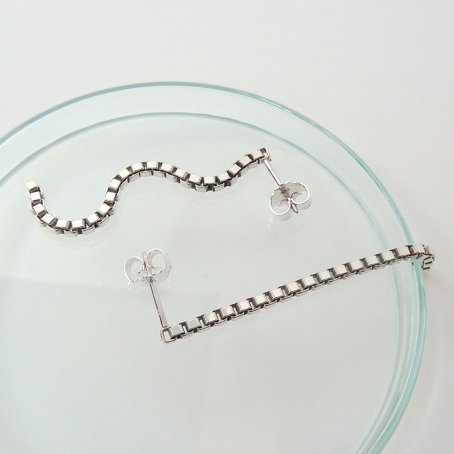 Tova | chain line earrings