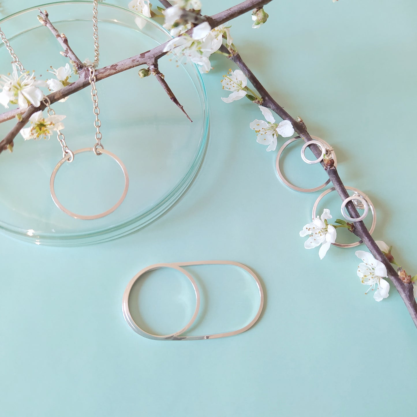Ida | thin silver ring