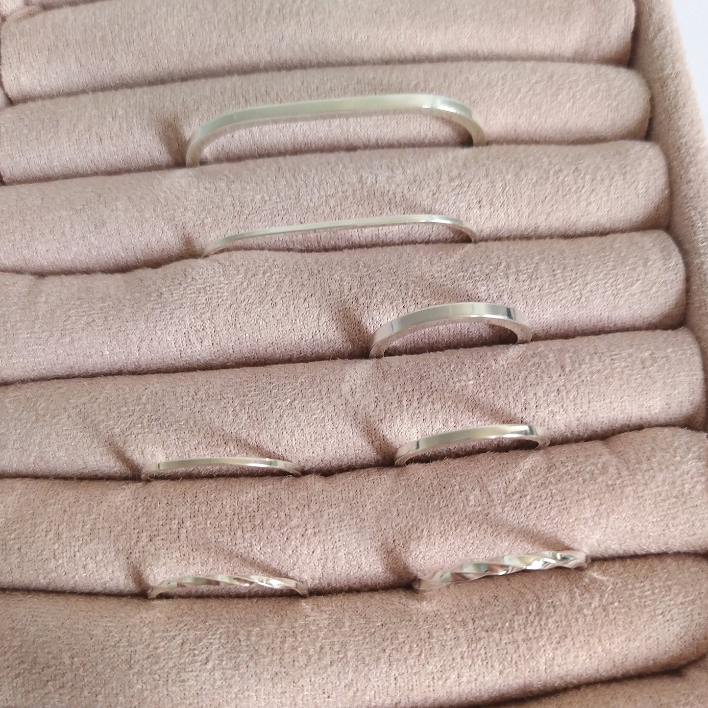 Mia | dainty double ring