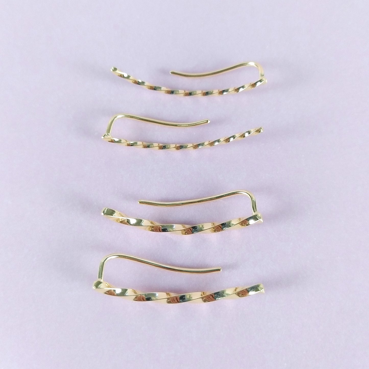 Jamie | golden twisted ear climber