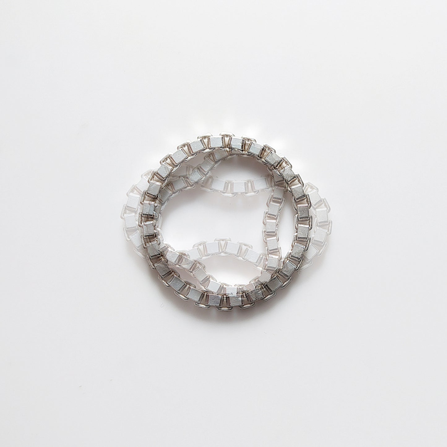 Aura | flexible box chain ring