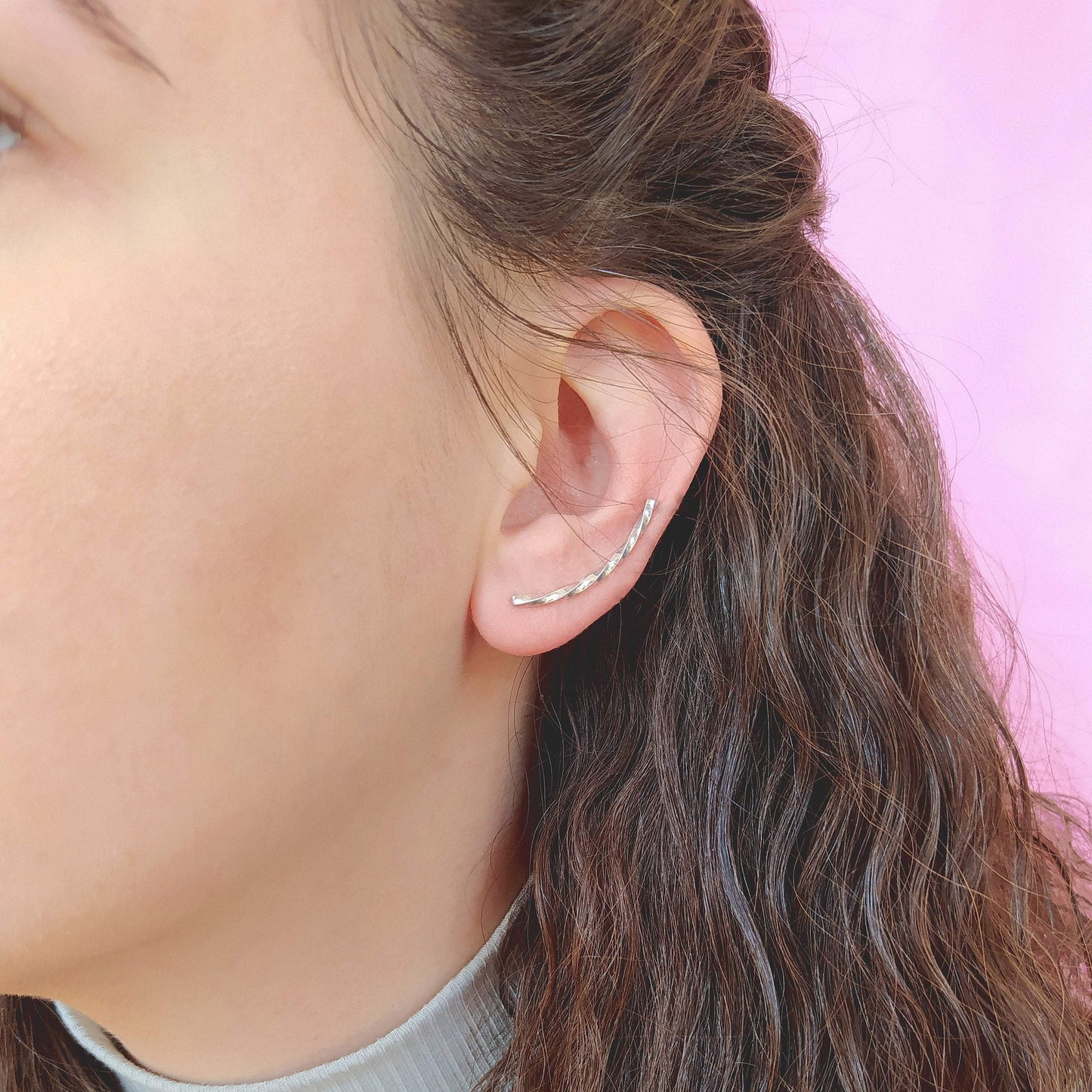 Jamie | golden twisted ear climber
