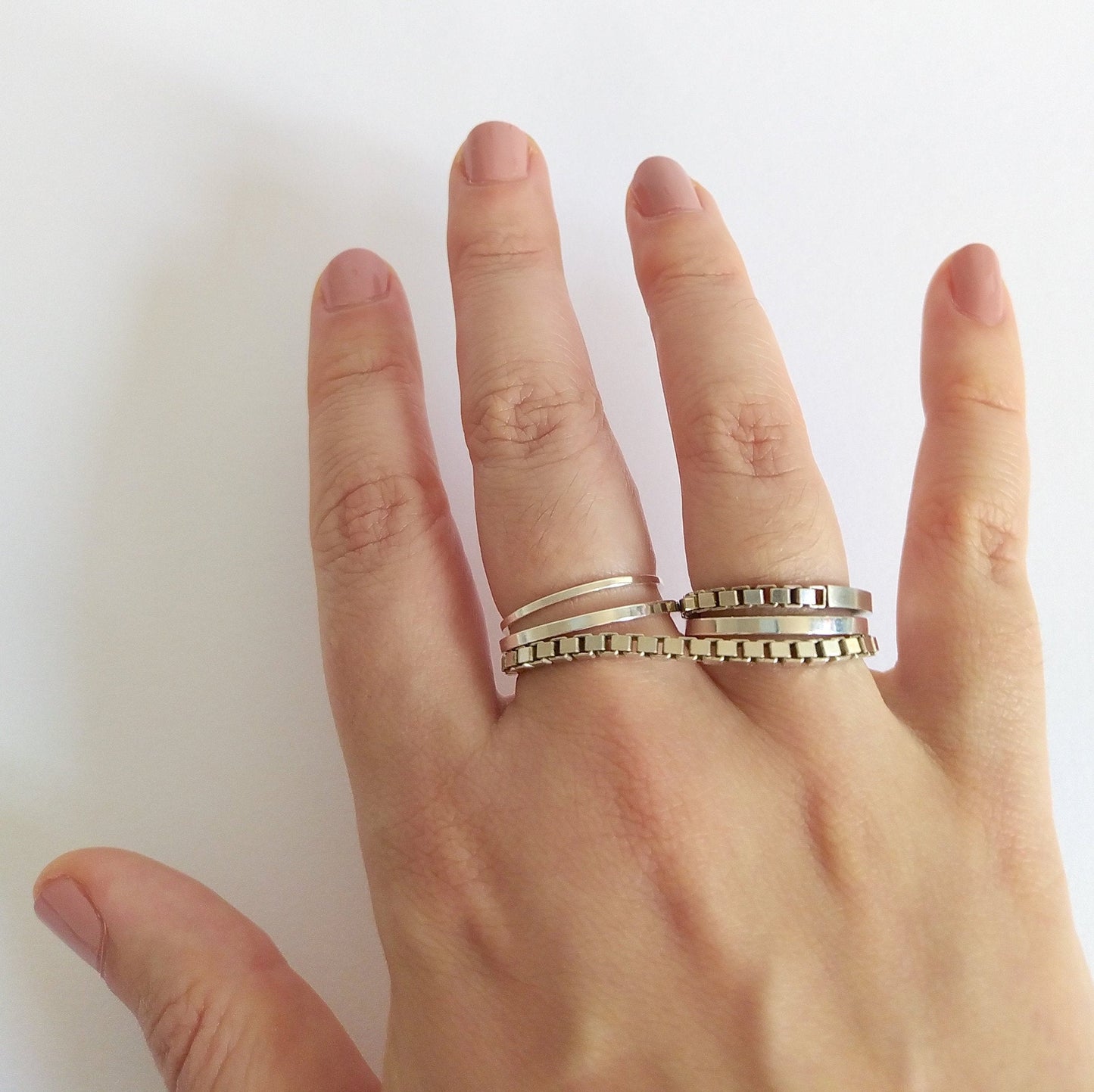 Ina | simple silver ring