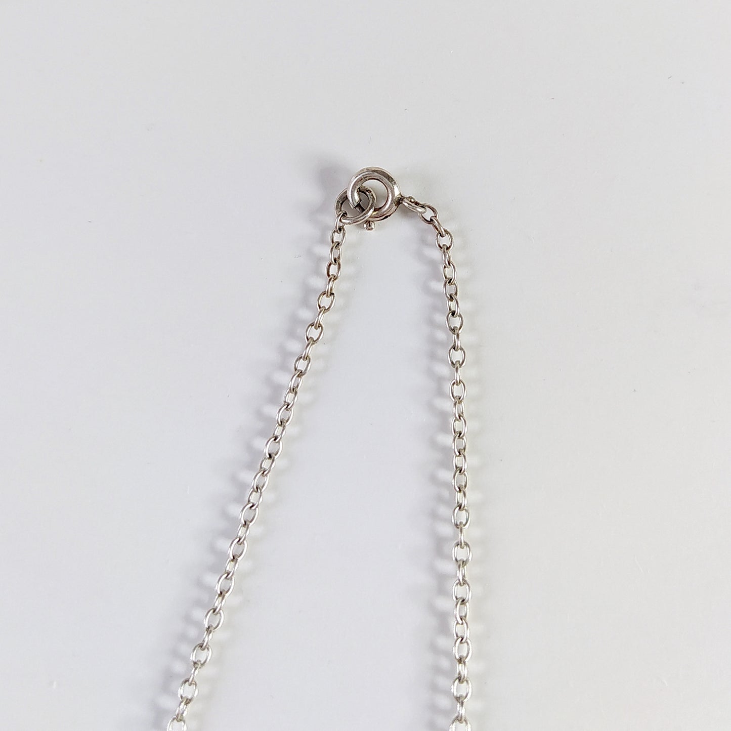 Rene | twisted circle pendant on dainty necklace