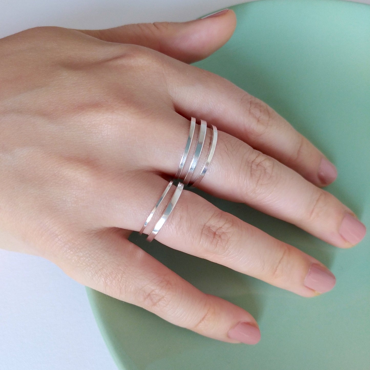 Iva | simple silver ring