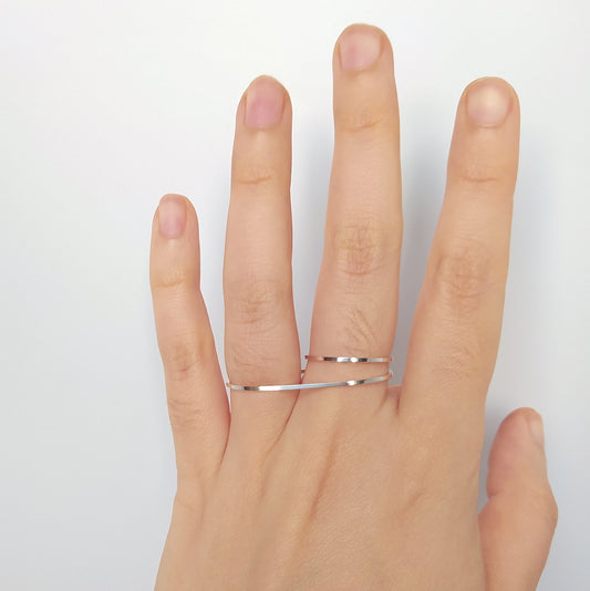 Ida | schmaler Ring aus Silber