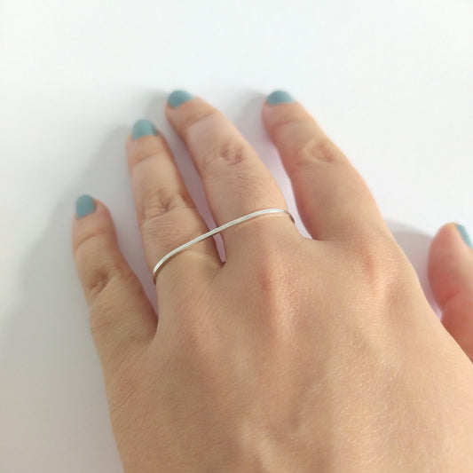 Mia | dainty double ring